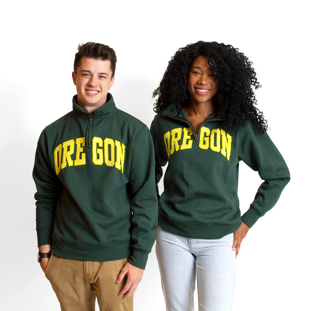 Arched Oregon, Zoozatz, Green, Pullover, Cotton Blend, Men, Twill, Sweatshirt, 302912